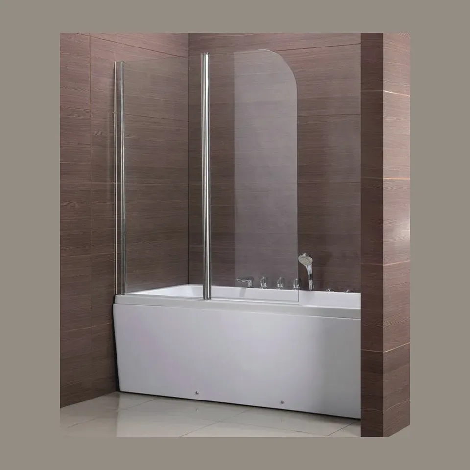 Paravan za kadu Kerasan hrom 120x140 cm W658