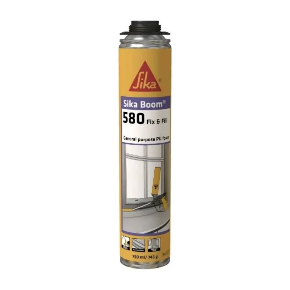 Pištoljska pur pena Sika Boom 580 Fix&Fill, 750 ml