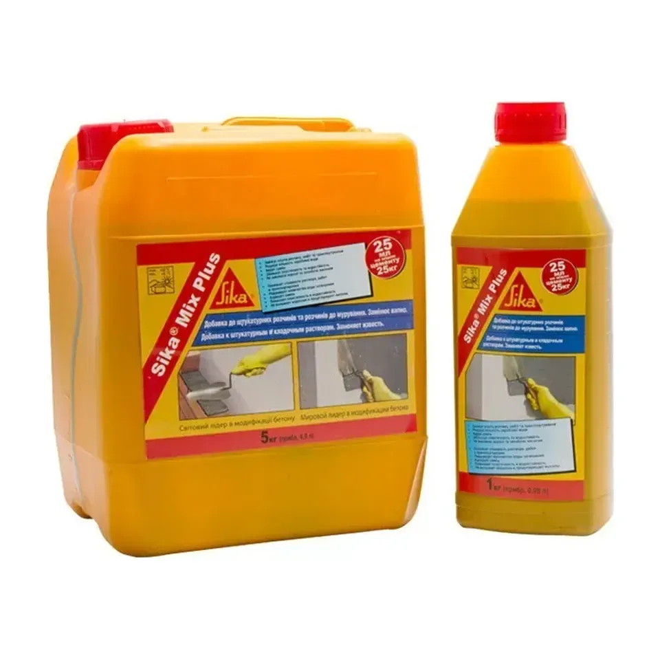 Plastifikator za malter Sika Mix Plus, 5 kg