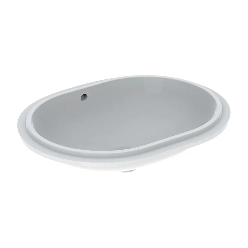 Podgradni lavabo Geberit VariForm bela sjaj 61 cm