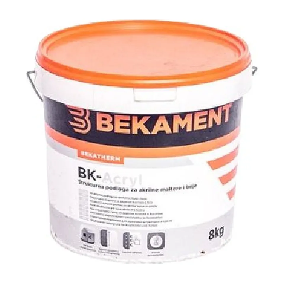 Podloga za fasadu Bekament BK-Acryl bela, 8 kg