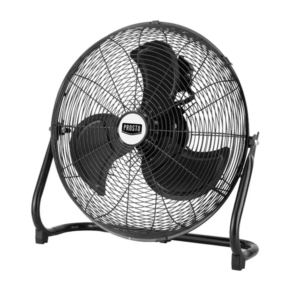 Podni ventilator Prosto crna 120 W, 50 cm FF50M/BK