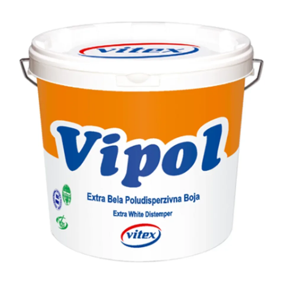 Poludisperzija Vitex Vipol bela, 9 l
