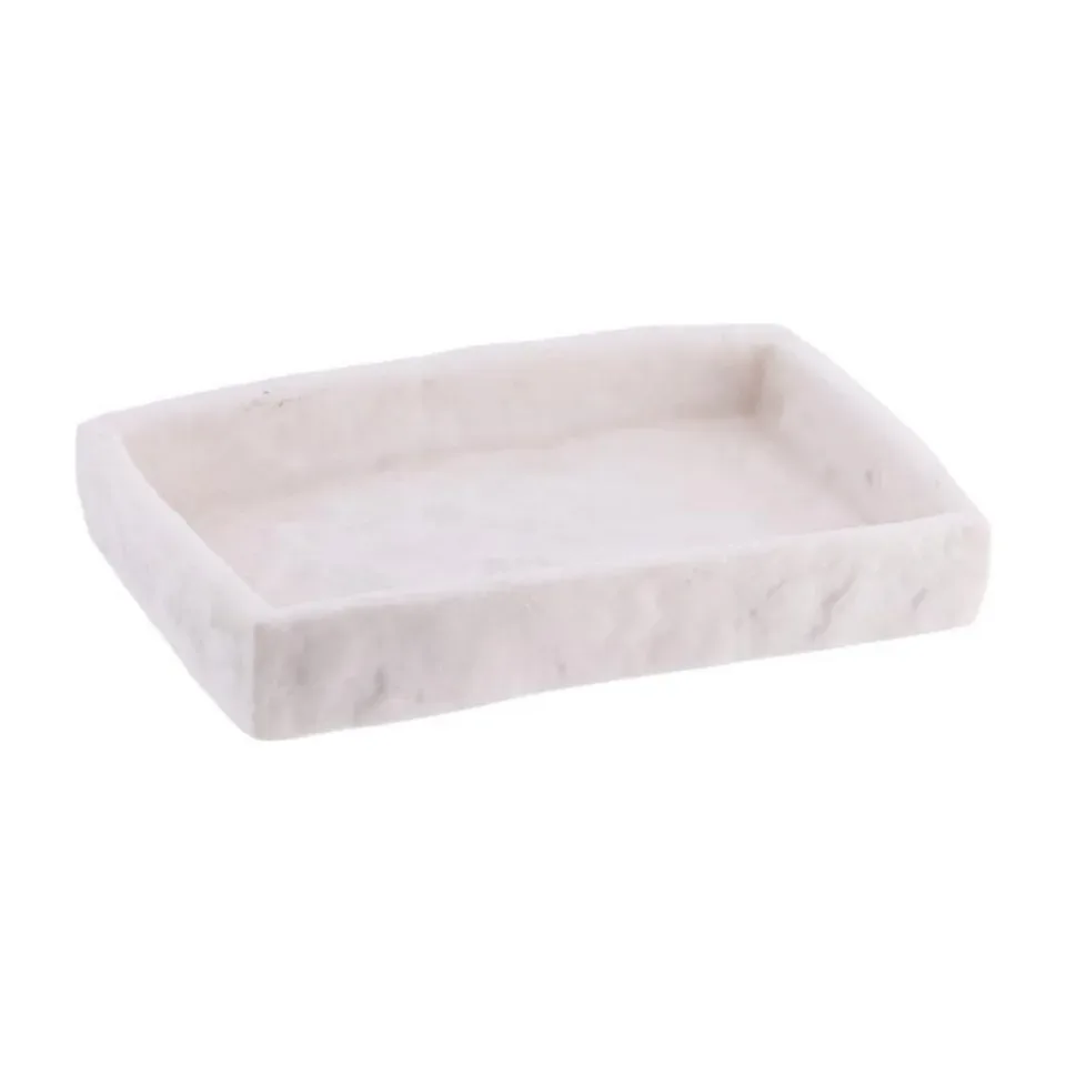 Posuda za sapun Tendance bela 2x13x9 cm, poliresin 64120100