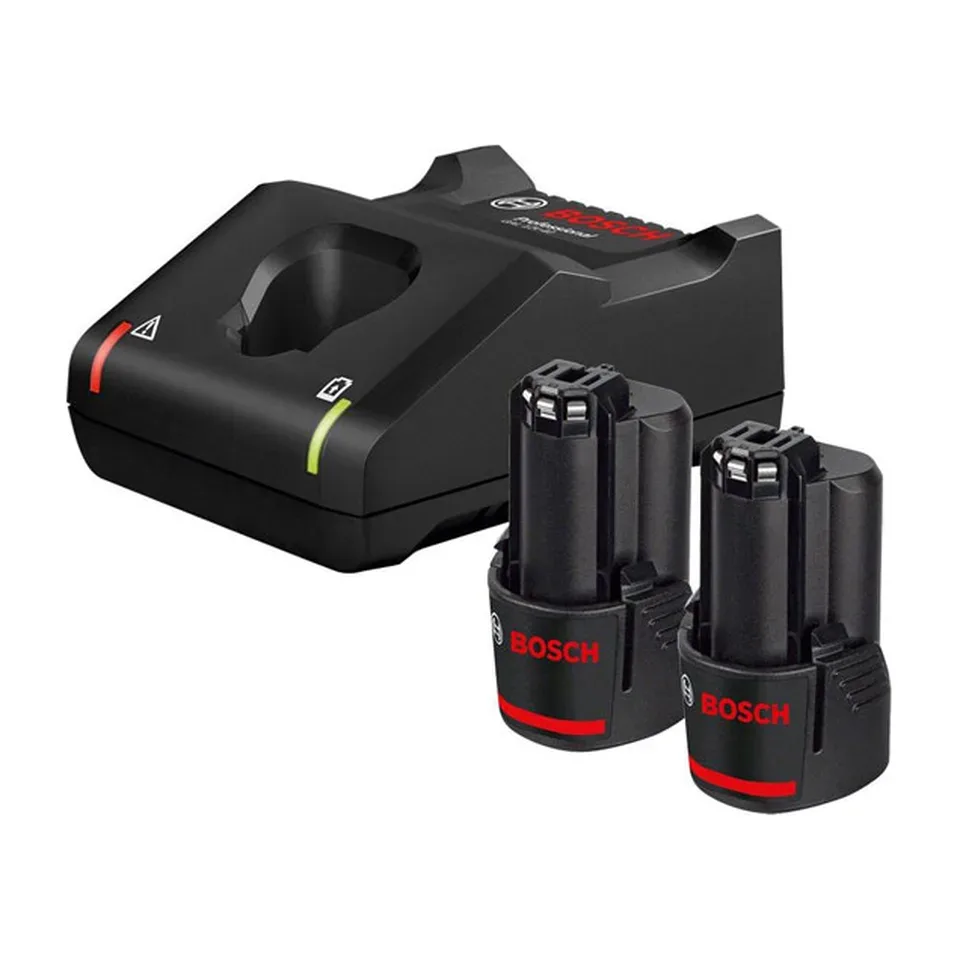 Punjač i baterije Bosch GBA 12V / GAL 12V-40 Professional 12 V / 2x 2.0 Ah