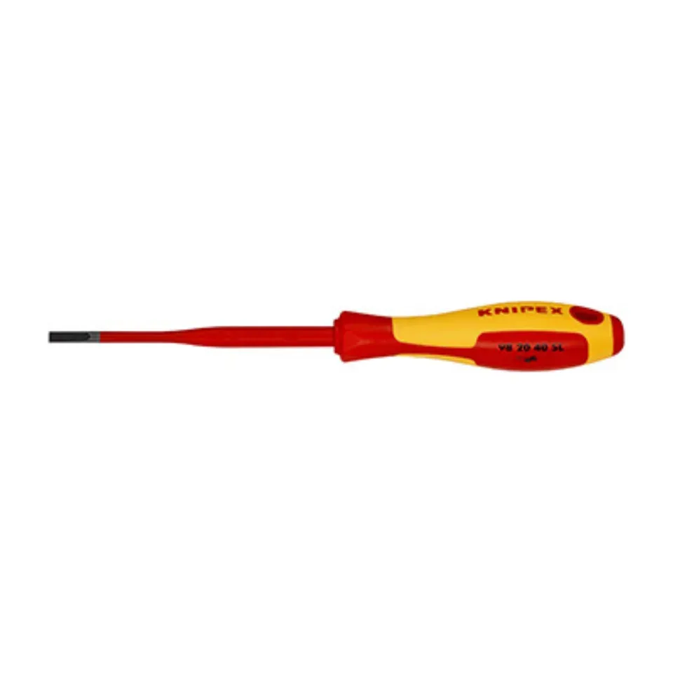 Ravni odvijač Knipex 4,0 mm / VDE 98 20 40