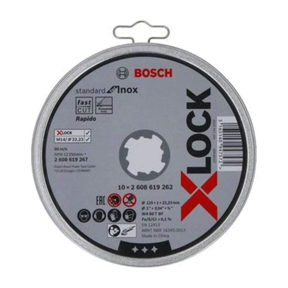 Rezna ploča Bosch X-Lock 115x1 mm
