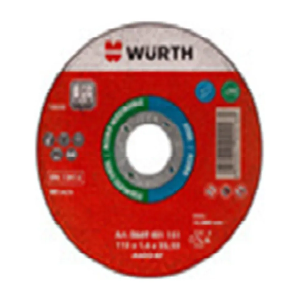 Rezna ploča Würth Red Line 115x1/22.23 mm, za inox