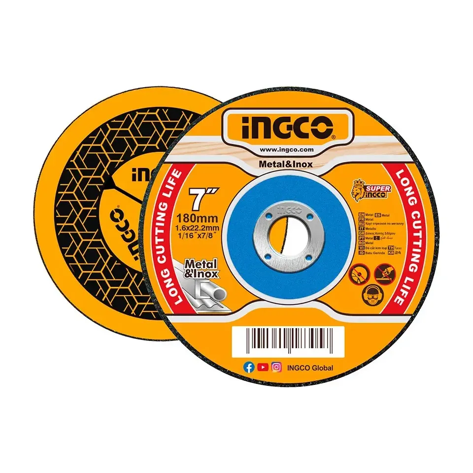 Rezna ploča za metal Ingco 180x1,6x22,2 mm, za metal MCD161801
