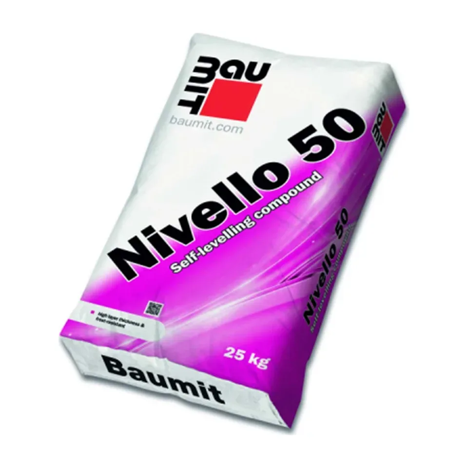 Samonivelišuća masa Baumit Nivello 50 2-50 mm, 25 kg