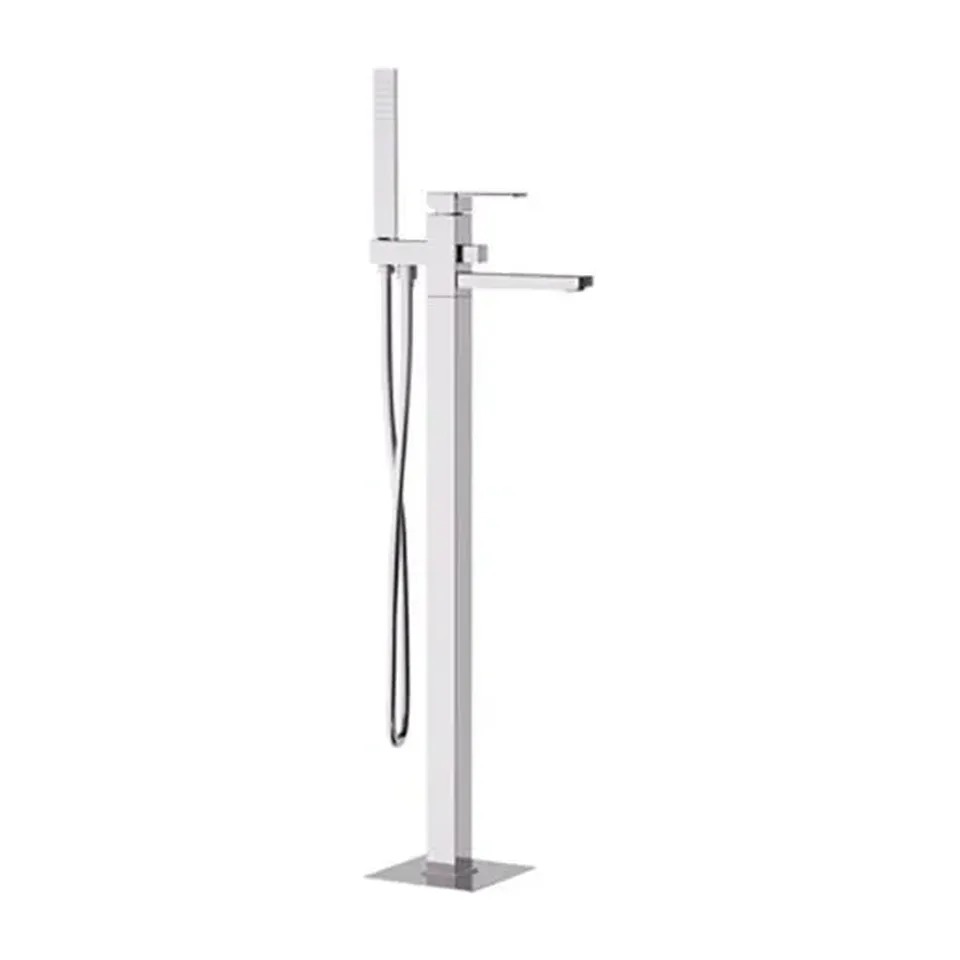 Samostojeća baterija za kadu Remer Qubika samostojeća, H 78 cm