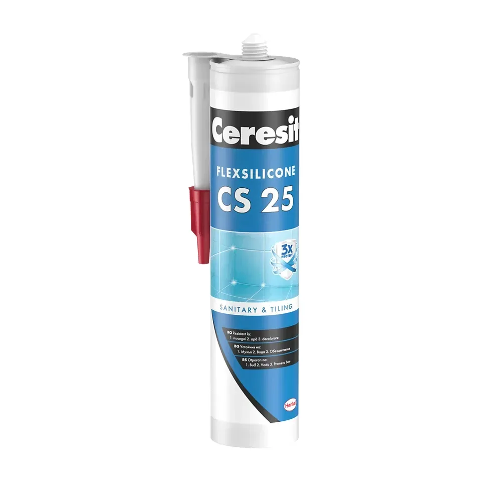 Sanitarni silikon Ceresit CS 25 bahama, 280 ml