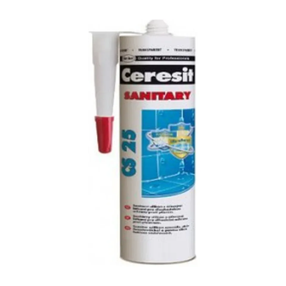 Sanitarni silikon Ceresit CS 25 caramel, 280 ml