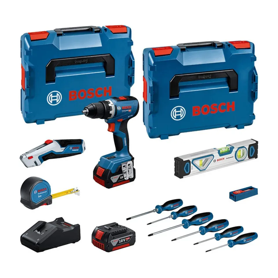 Set alata Bosch GSR 18V-65 + ručni alat 0615A5007K