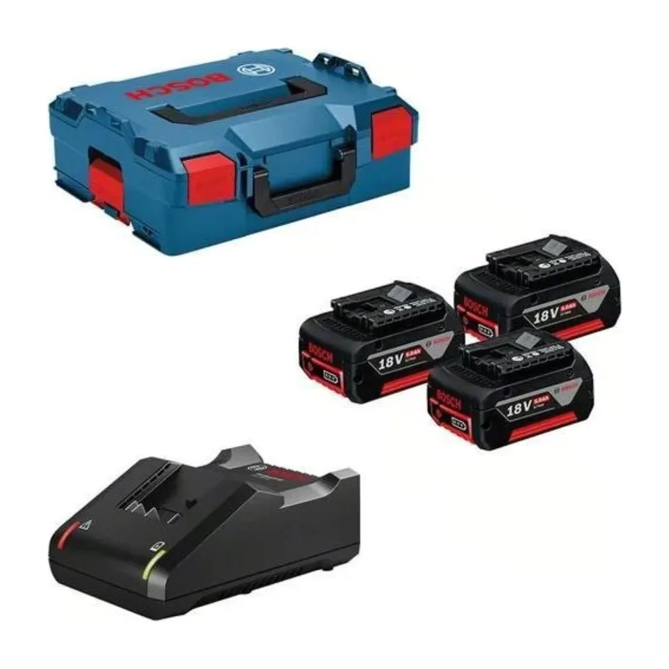 Set baterija i punjač Bosch 3x GBA 18V 5.0Ah + GAL 18V-40 0615990L3T