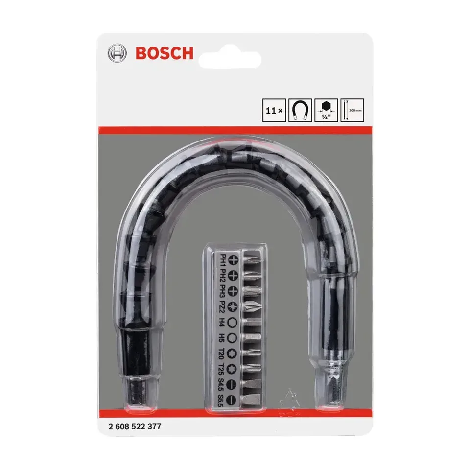 Set bitova Bosch 11 delova produžetak 300mm 2608522377, 11 kom