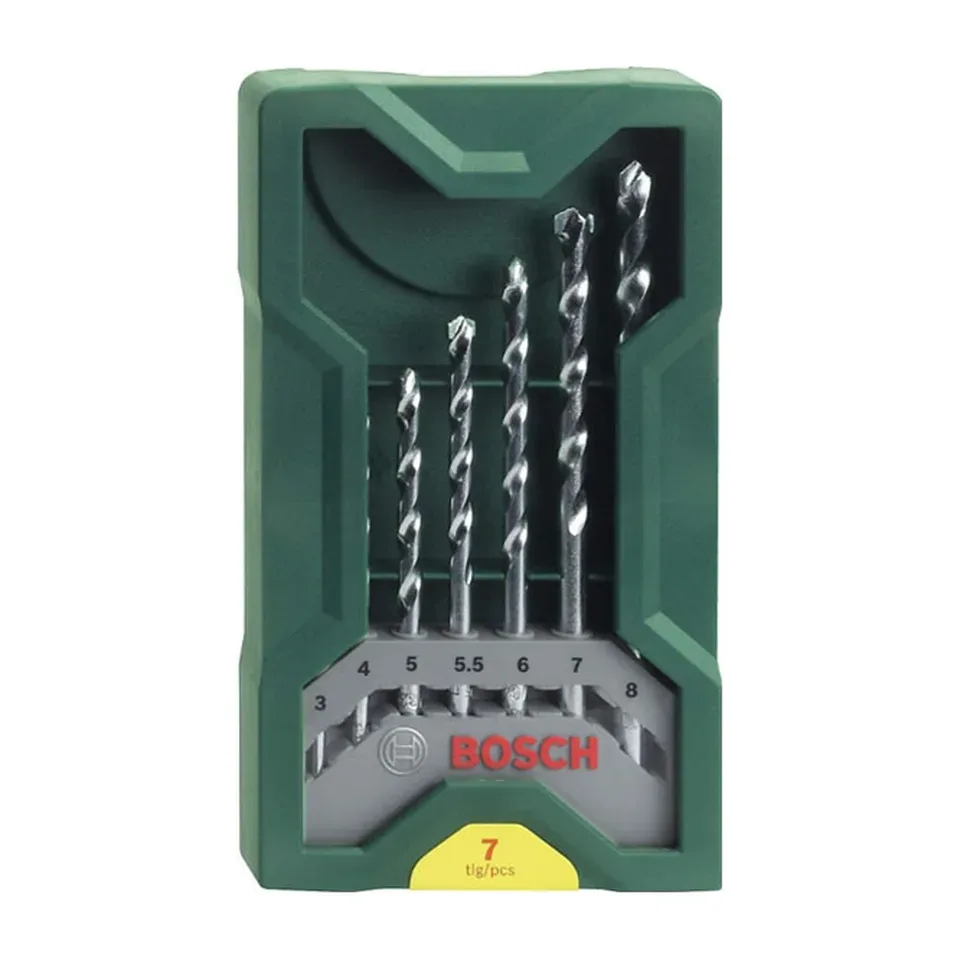 Set burgija za beton Bosch Mini X-Line Ø 3-8 mm, 7 kom