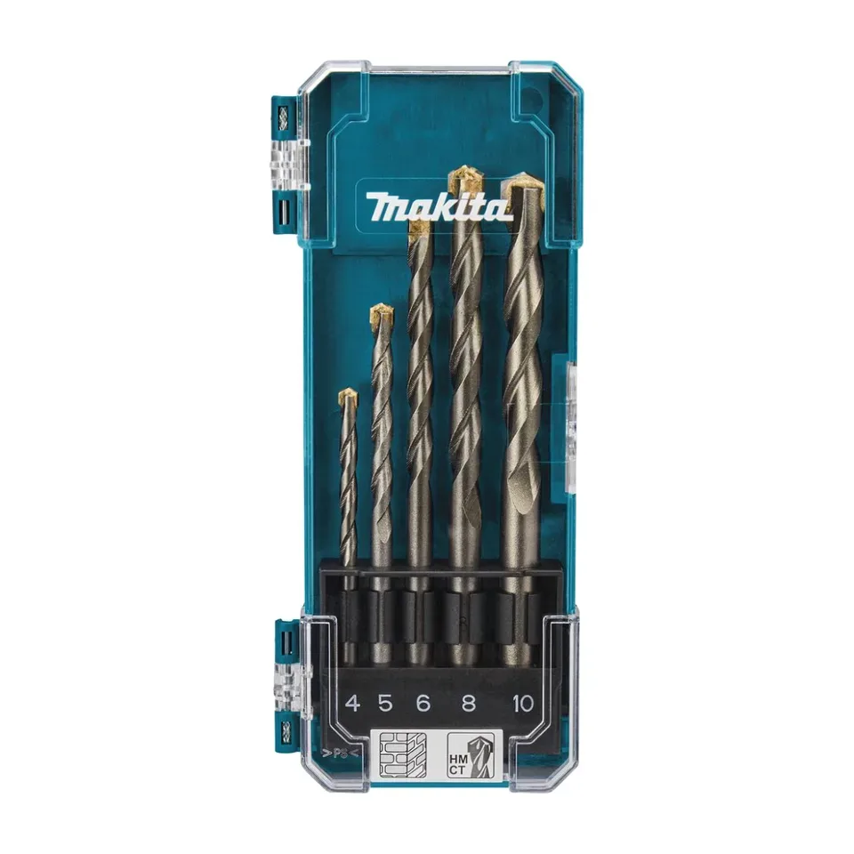 Set burgija za beton Makita 4-10 mm D72877, 5 kom