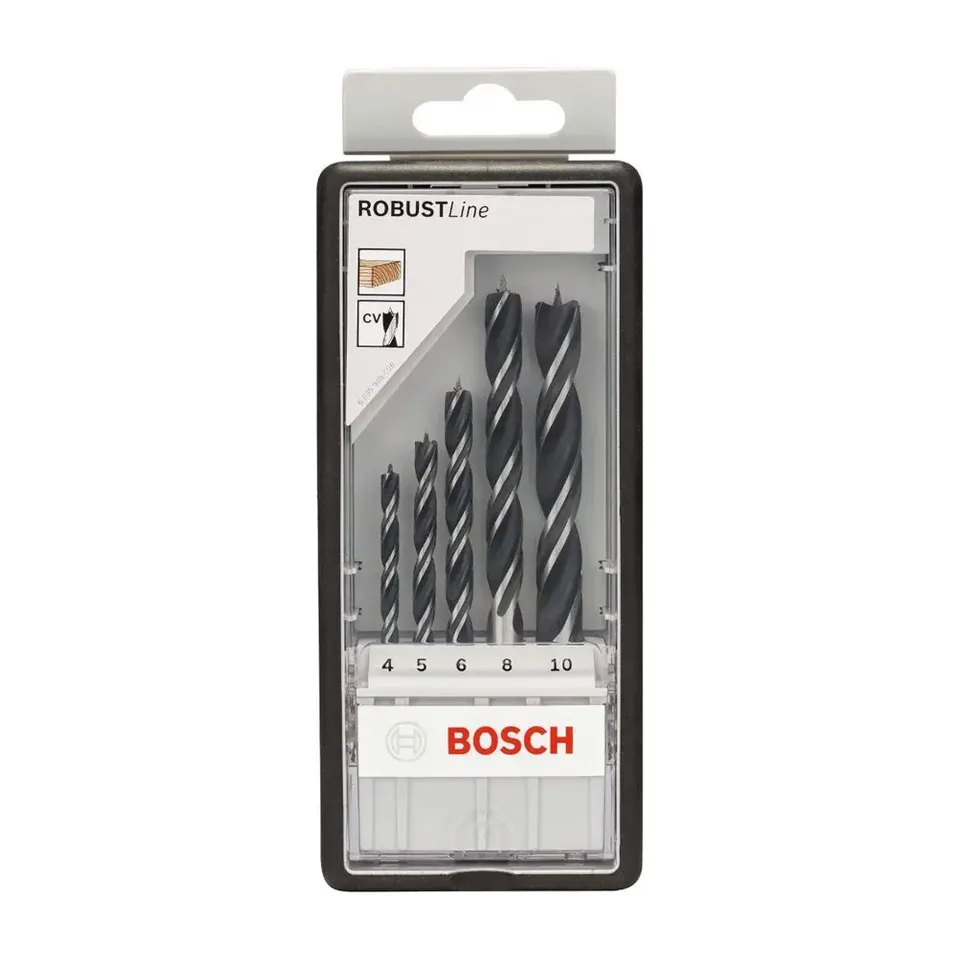 Set burgija za drvo Bosch Robust Line 5 kom, 5 kom