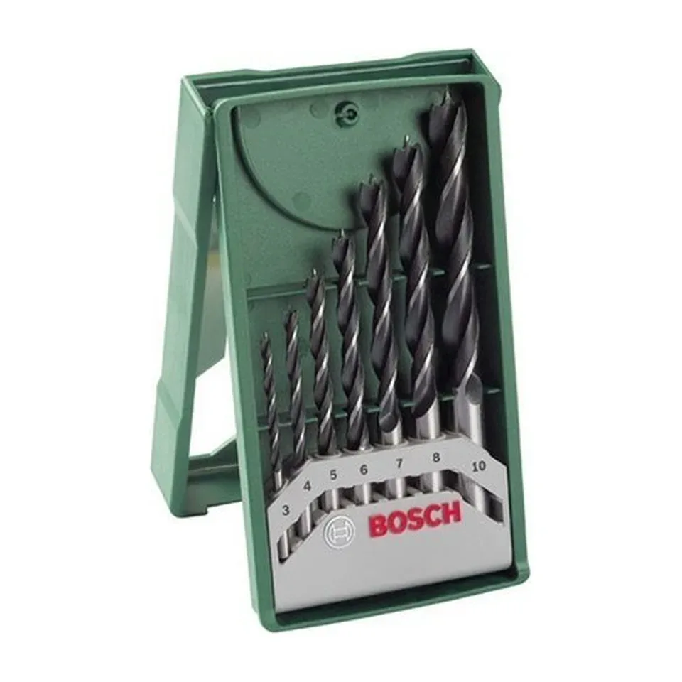Set burgija za drvo Bosch XS 3-10 mm, 7 kom