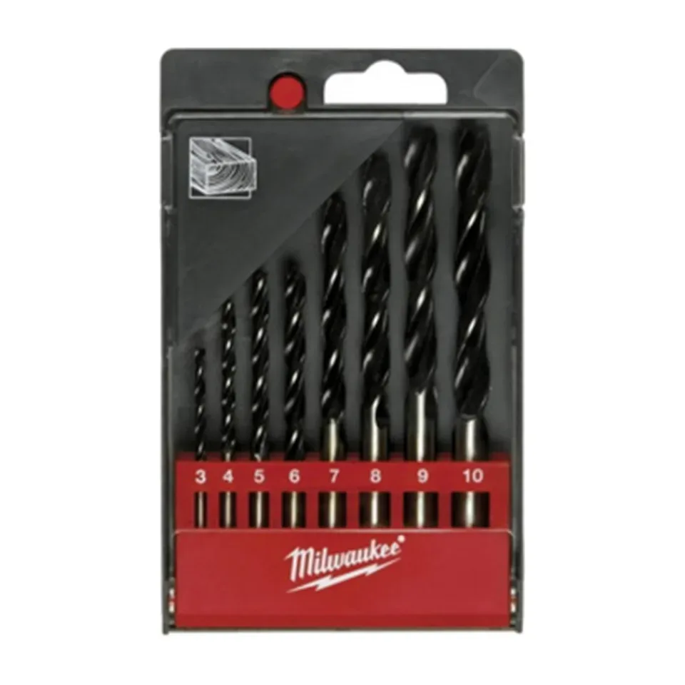 Set burgija za drvo Milwaukee 3-10 mm 8/1 4932352466, 8 kom