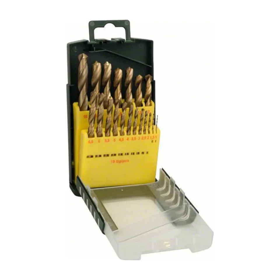 Set burgija za metal Bosch HSS-TiN 19 delova, 19 kom