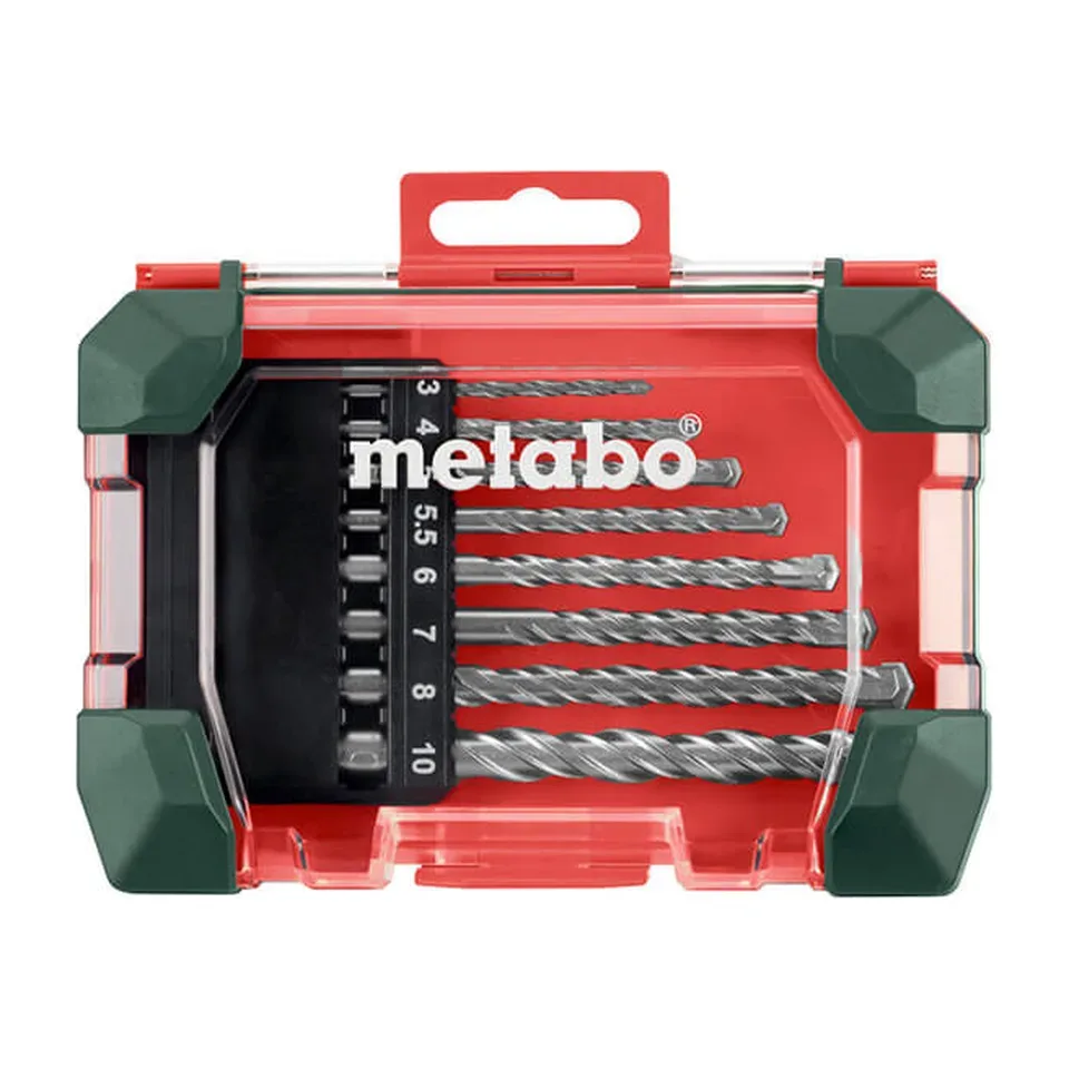 Set burgija za zid Metabo Promotion za ciglu i blok 8 kom, 8 kom