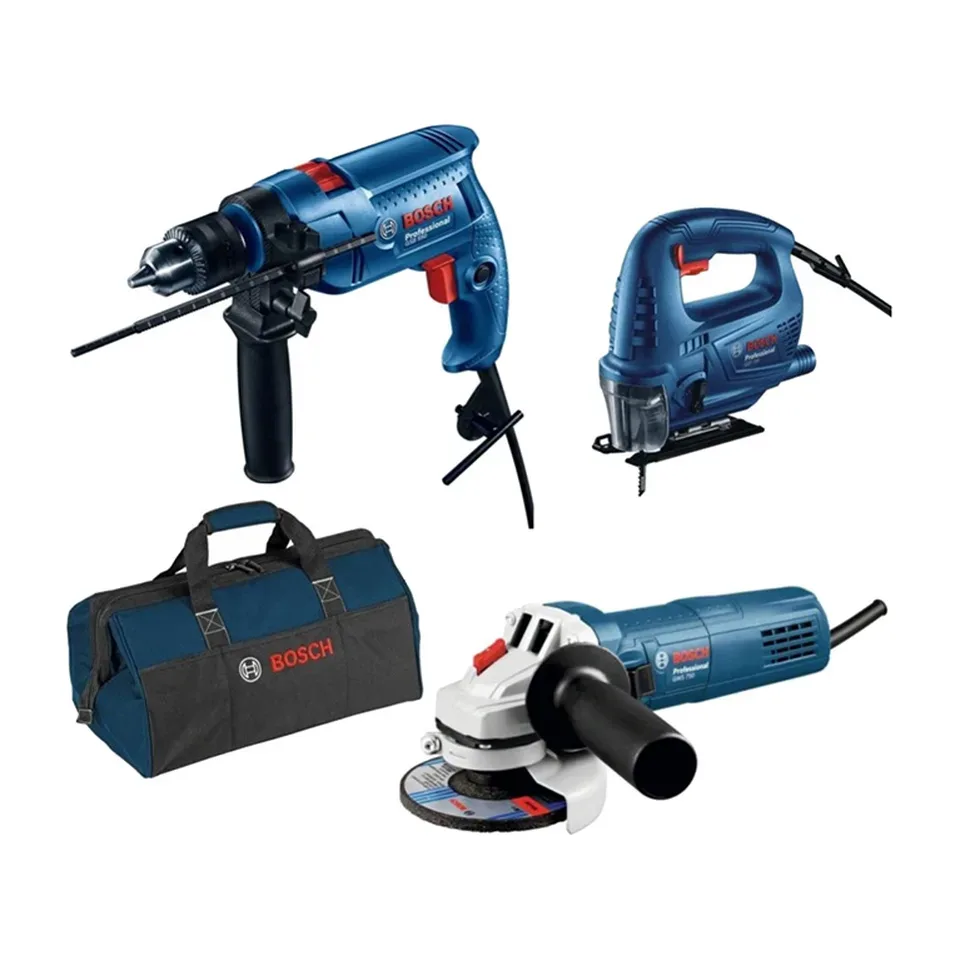 Set električnog alata Bosch GSB 550 + GWS 750-125 + GST 700 0615990M3L
