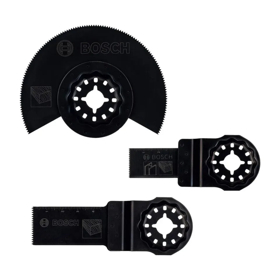 Set listova za višenamenski alat Bosch Starlock za PMF 2000 CE, 3 kom