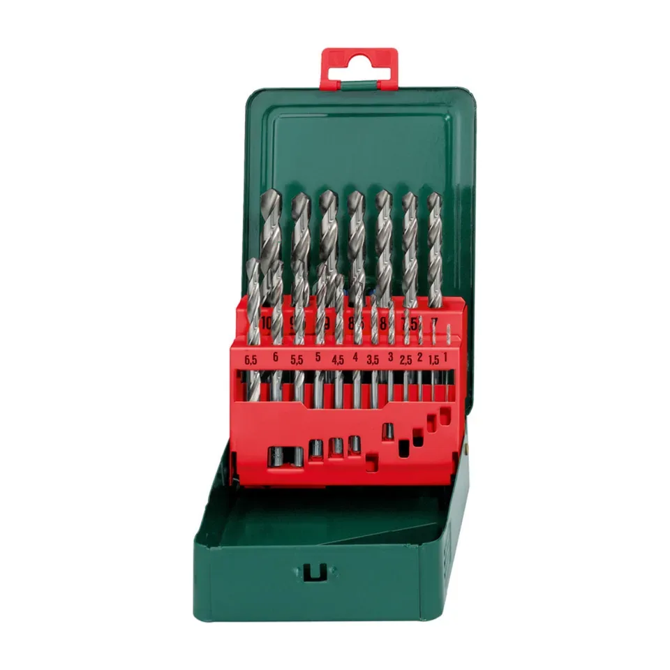 Set spiralnih burgija Metabo HSS-G 19 kom 627153000, 19 kom