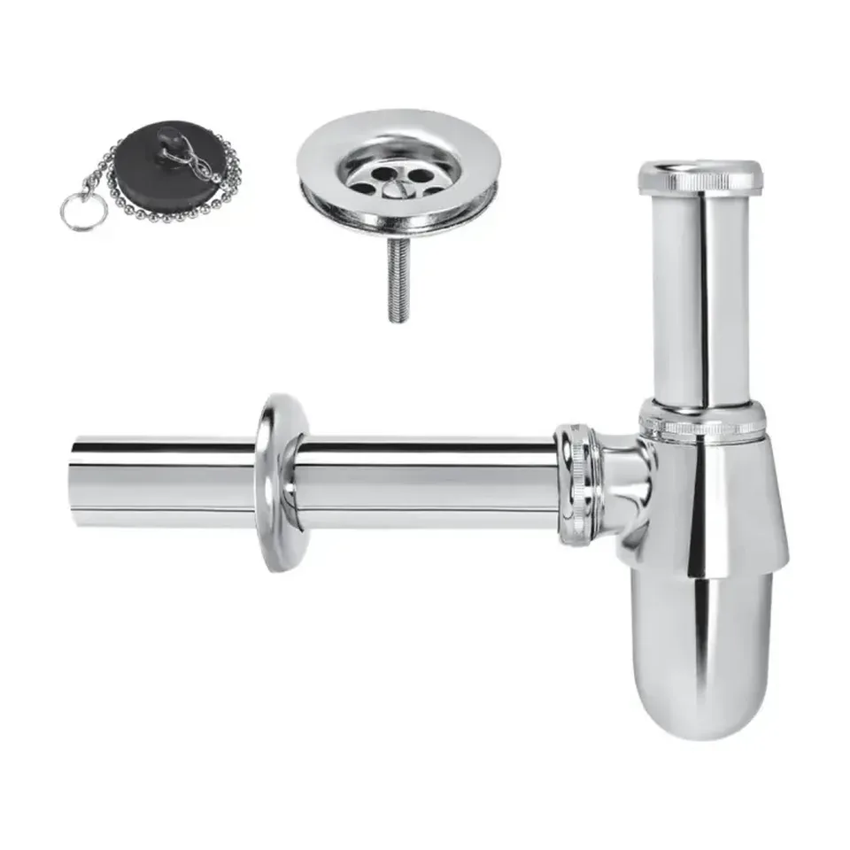 Sifon za lavabo Rosan hrom Ø32 mm mesing S200
