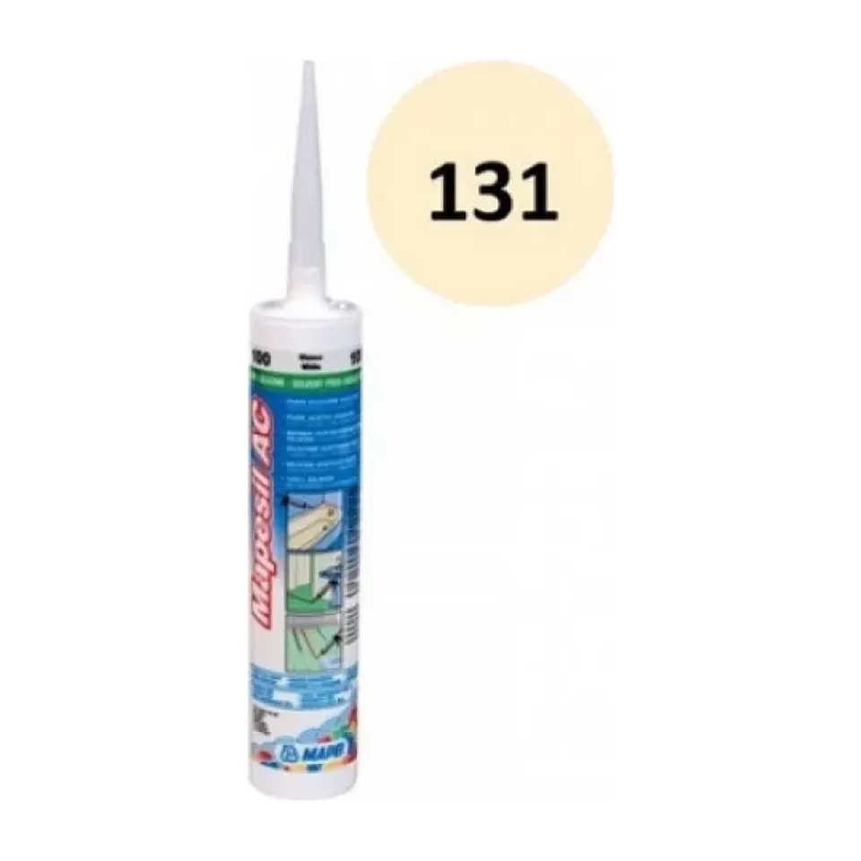 Silikon Mapei Mapesil AC 131 vanila, 310 ml