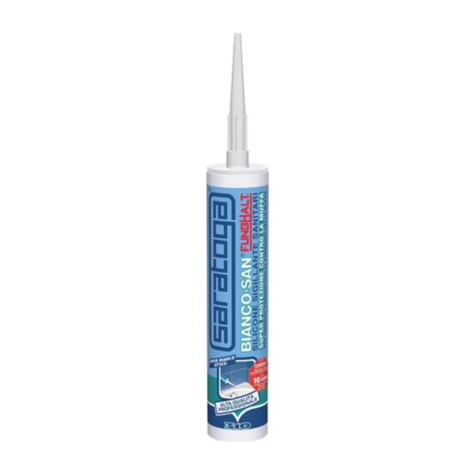 Silikon Saratoga bela, 310 ml