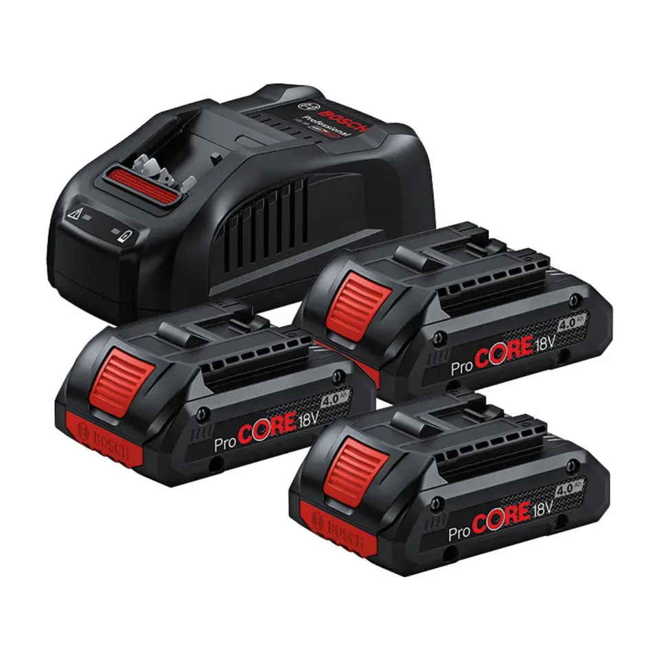Starter set baterija Bosch ProCORE 18V 3x 4.0 Ah + GAL 1880