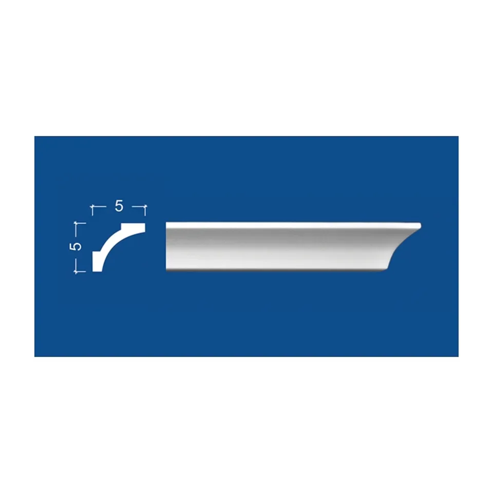 Stiropor lajsna Marbet Design E-12 / 5x5 cm SLU-725, 2 m