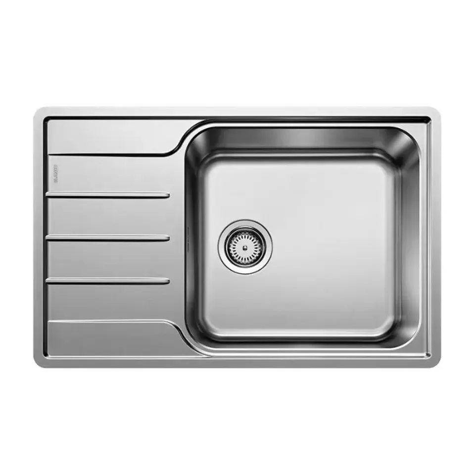 Sudopera Blanco Lemis XL 6 S-IF Compact brušeni inox 78x50 cm