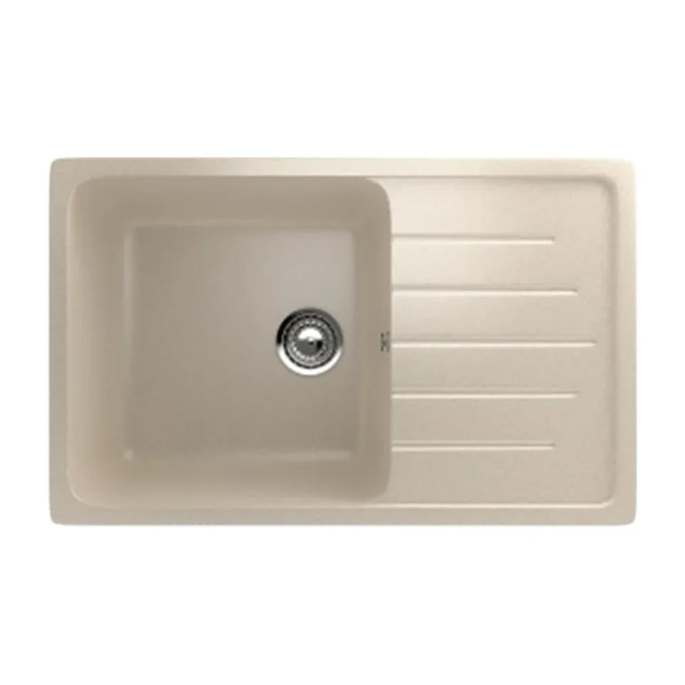 Sudopera Ulgran U-400 308 crna kvadratna, usadna, 750x495 mm, sa sifonom