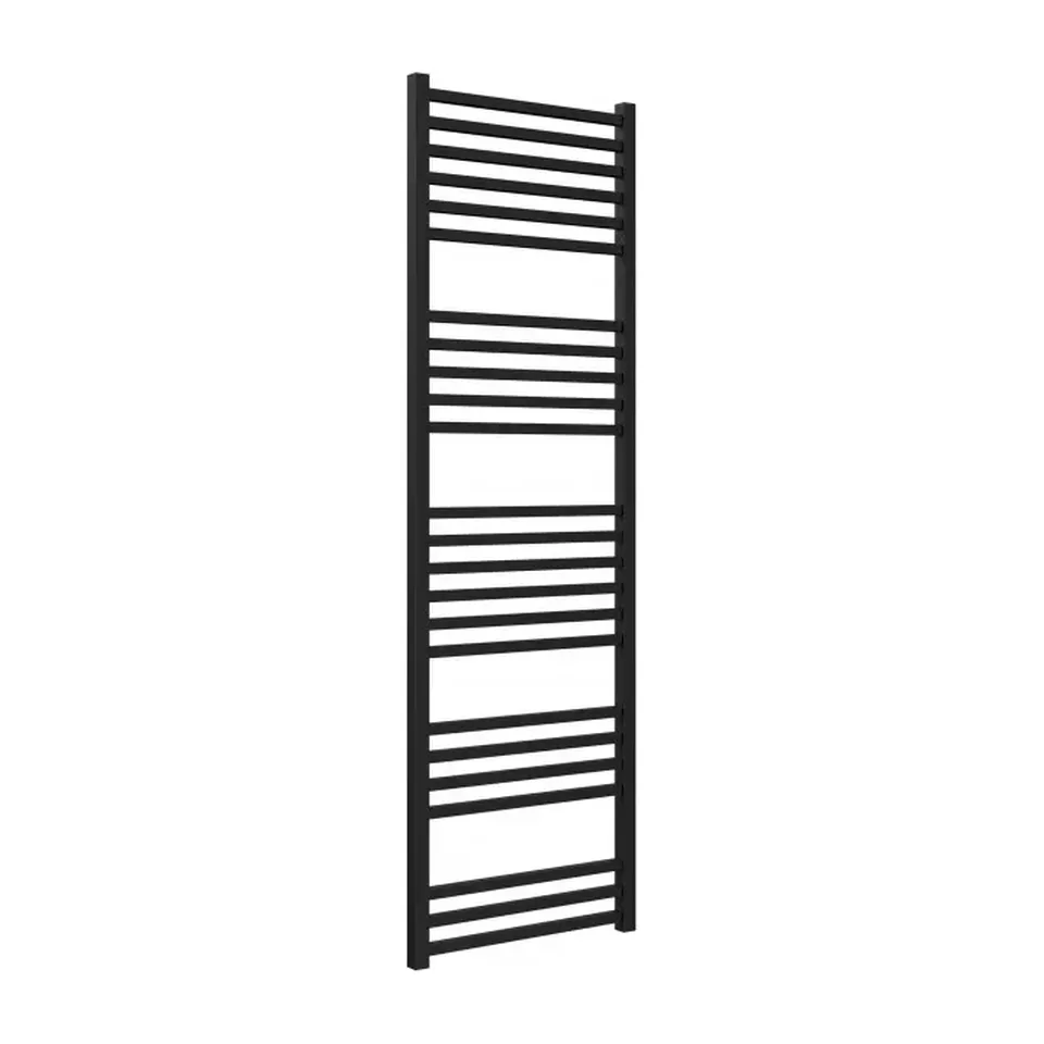 Sušač peškira Warme Saar crni mat 500x1600 mm