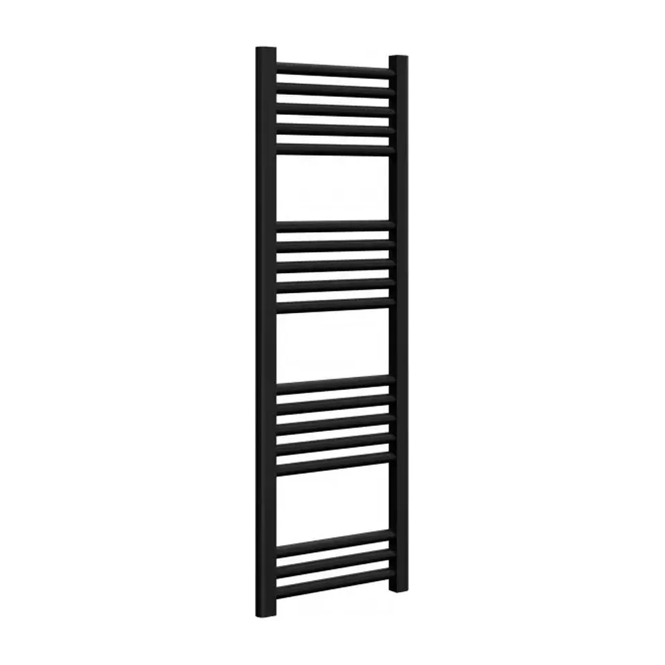 Sušač za peškire Warme Werra crna 400x1200 mm