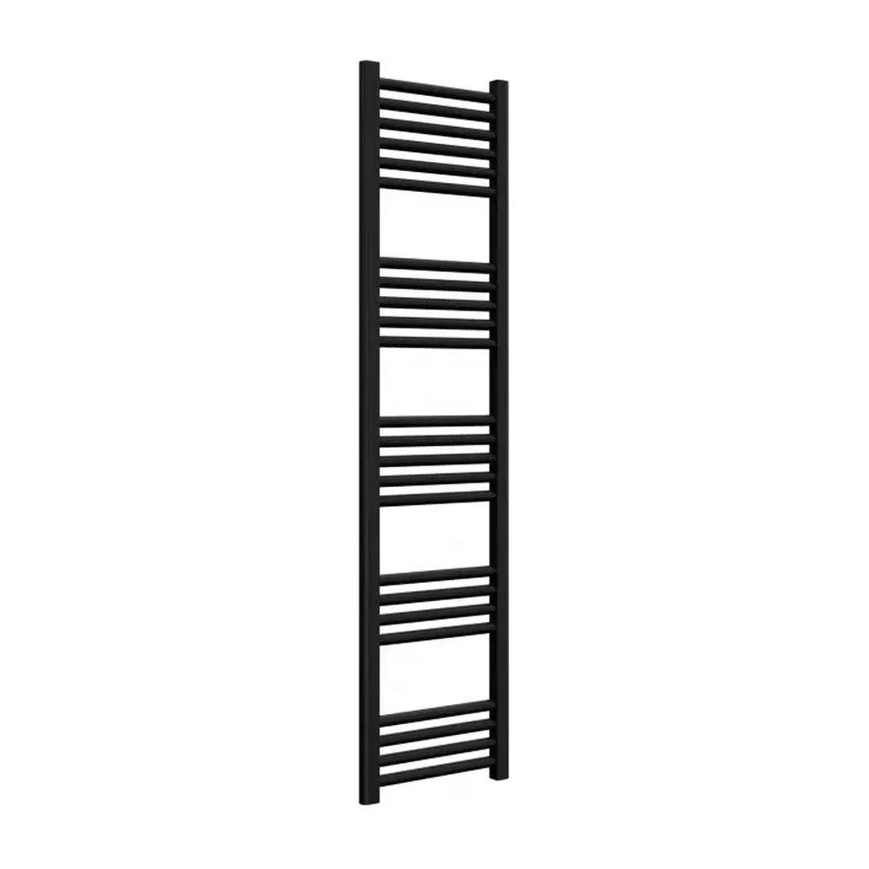 Sušač za peškire Warme Werra mat crna 400x1600 mm