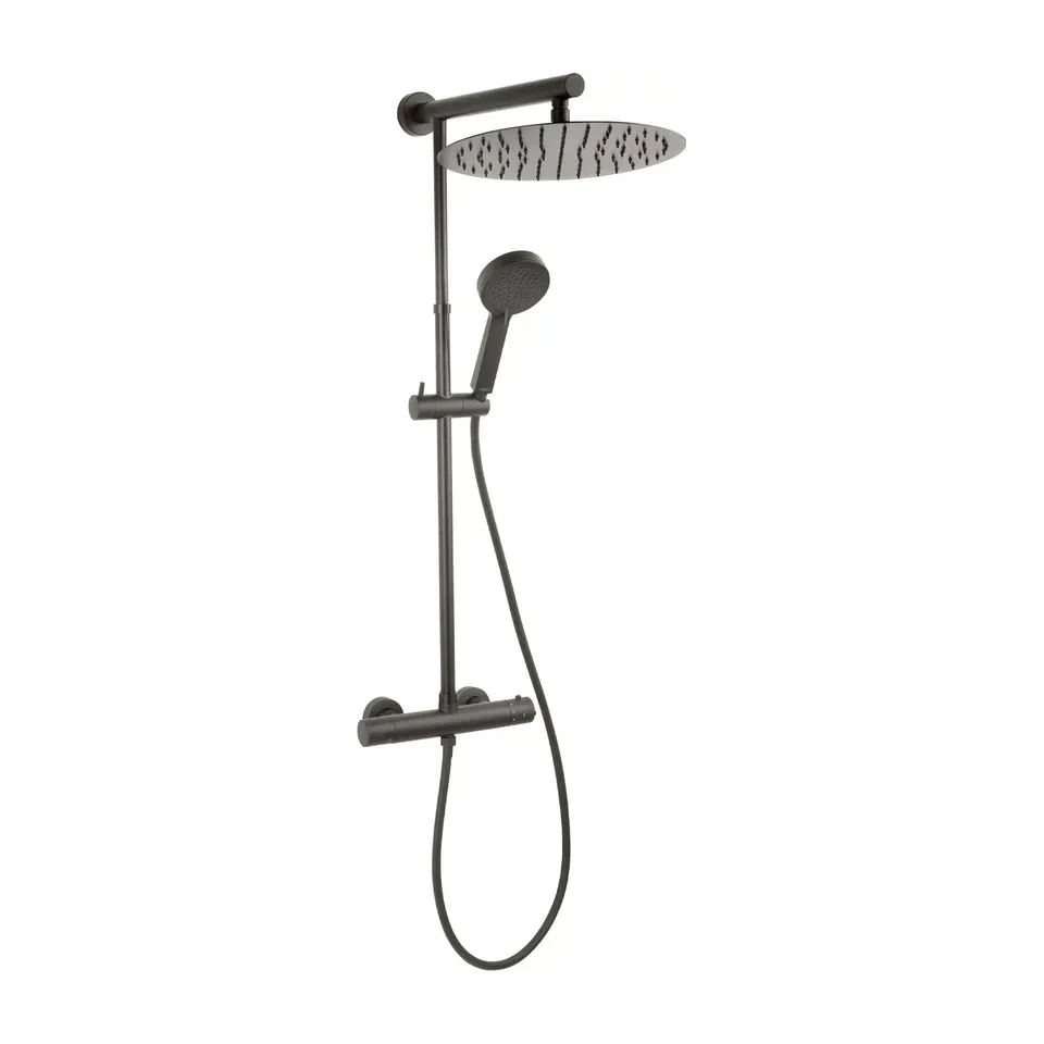 Termostatski usponski tuš Ferro Trevi hrom termostatski, tuš ruža 30 cm