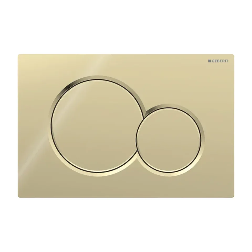 Tipka za vodokotlić Geberit Sigma01 DT mesing 24,6x16,4 cm