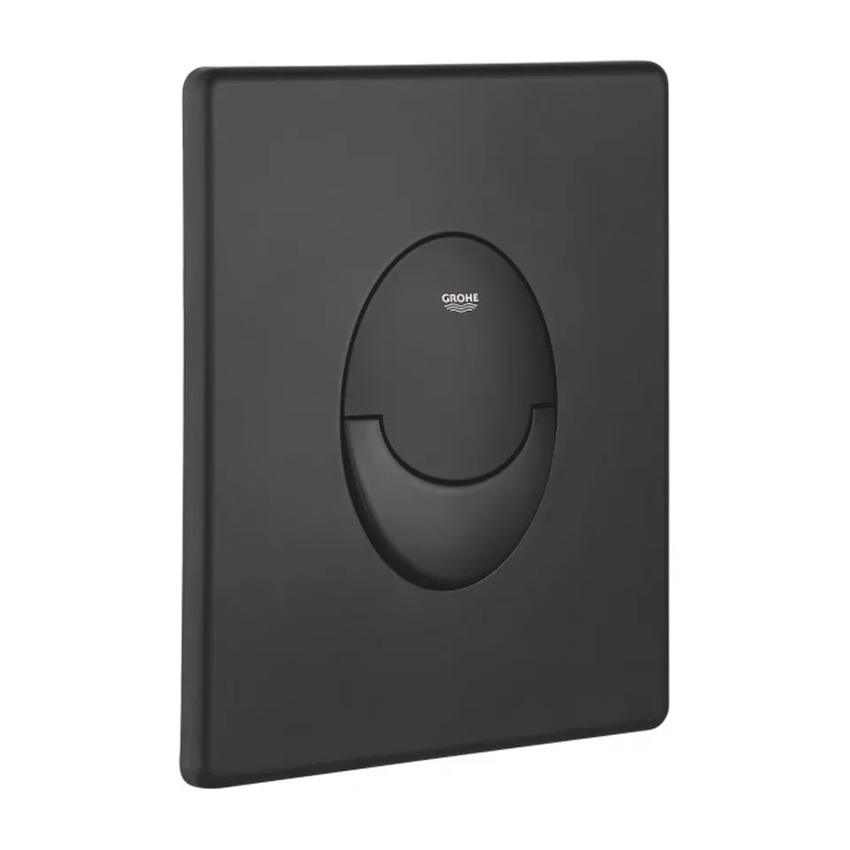 Tipka za vodokotlić Grohe Skate Air phantom black 156 x 197 mm