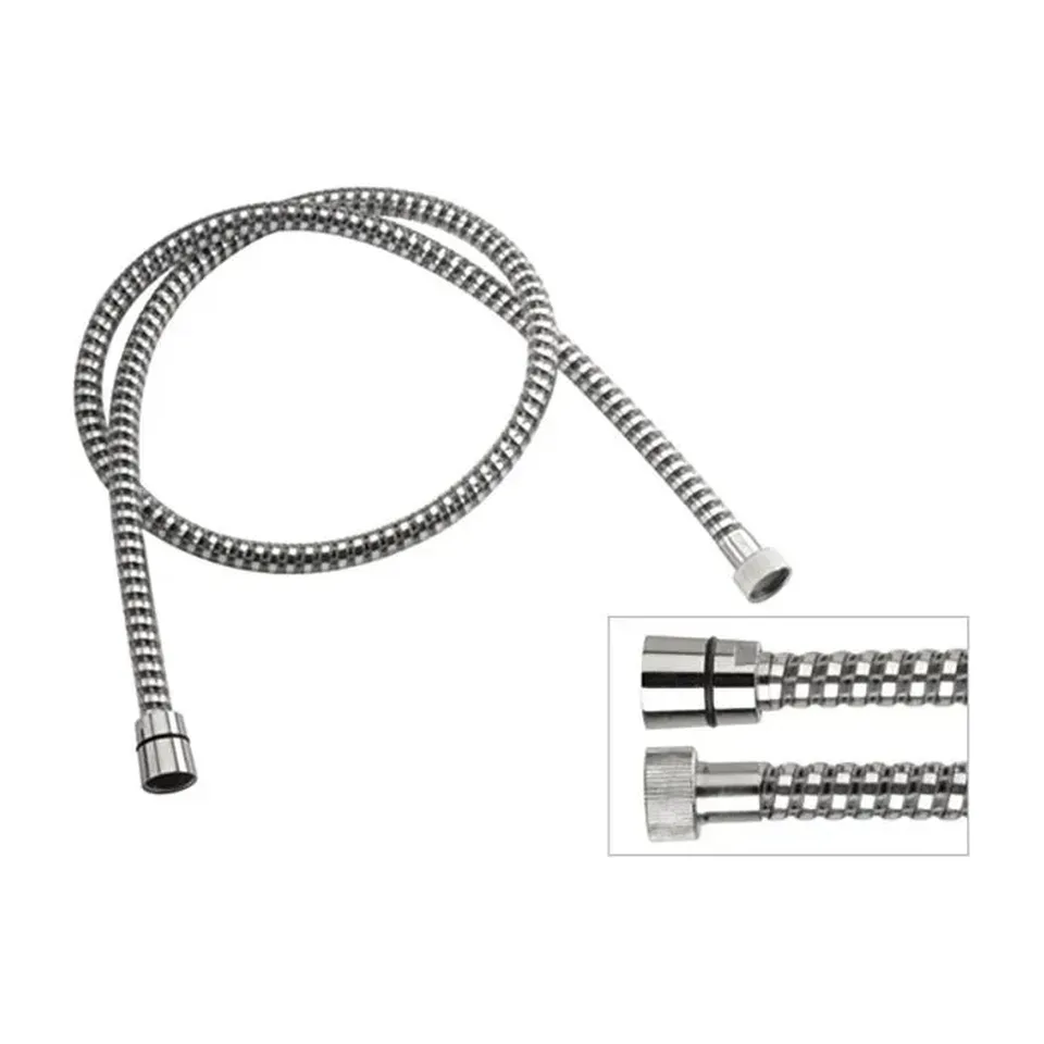 Tuš crevo Remer Spyrolex crno / hrom 1.5 m