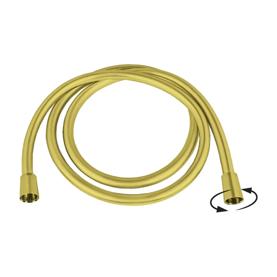 Tuš crevo Rosan S.2 Gold zlatna 150 cm