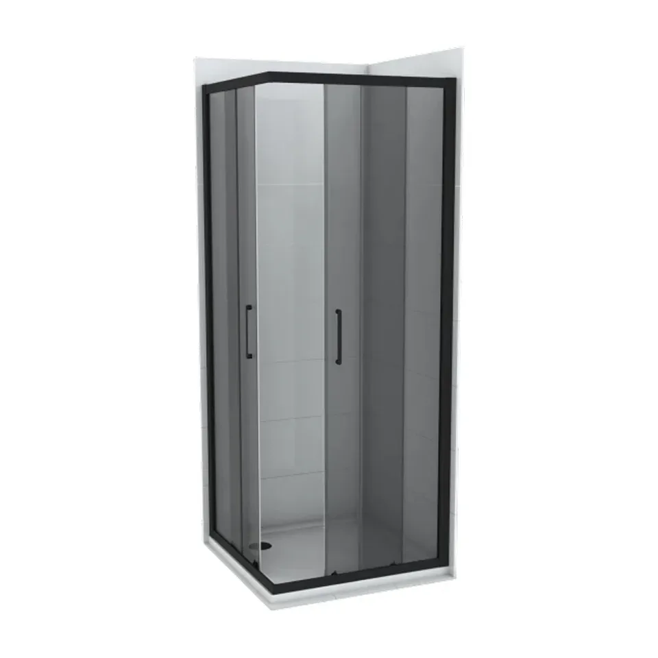 Tuš kabina Concept Atlas Black crna 80x80