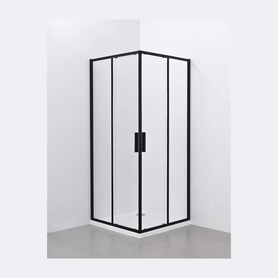 Tuš kabina crna 90x90 cm 5006B