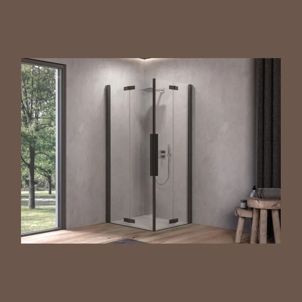 Tuš kabina Kolpa San Polaris Fold hrom 80x80x200 cm