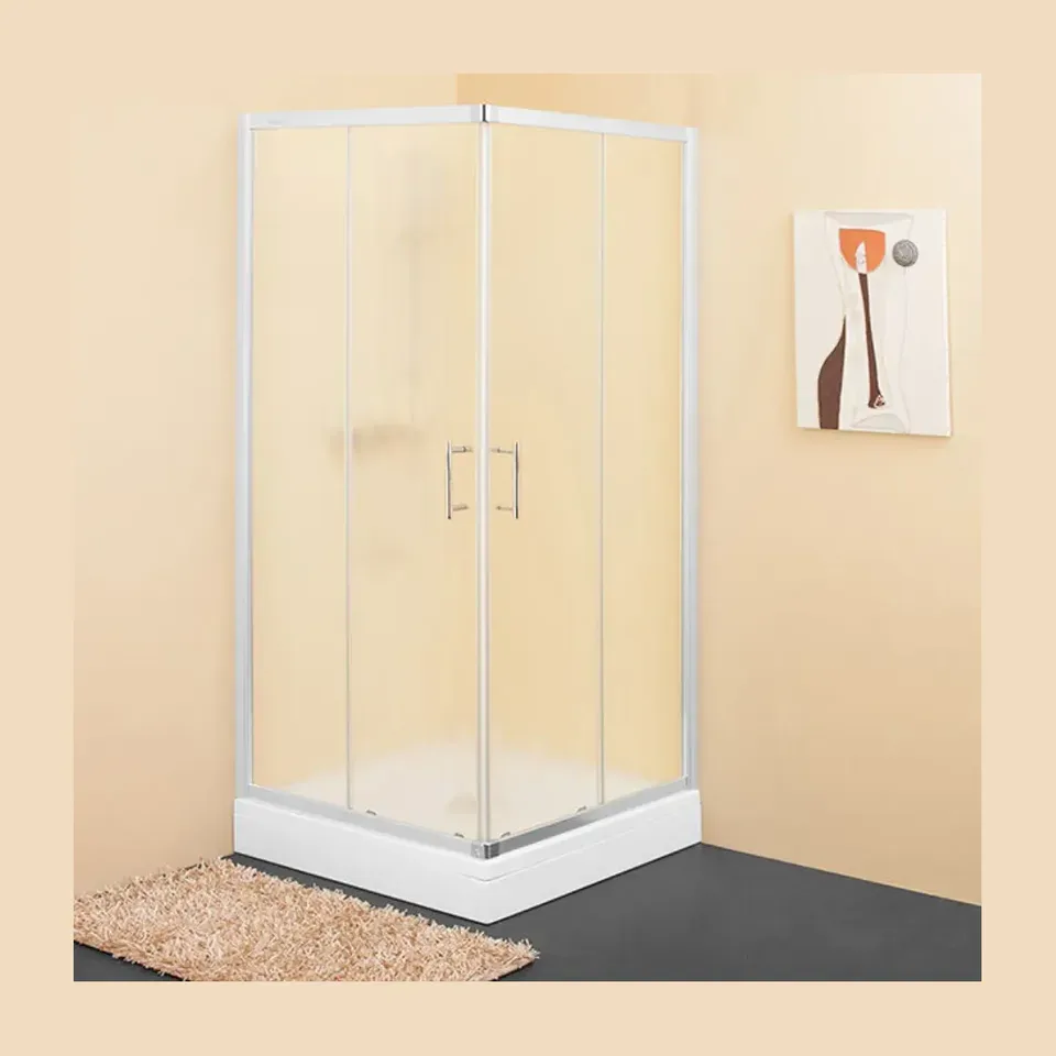 Tuš kabina Kolpa San Sq Line silver 70x70 cm