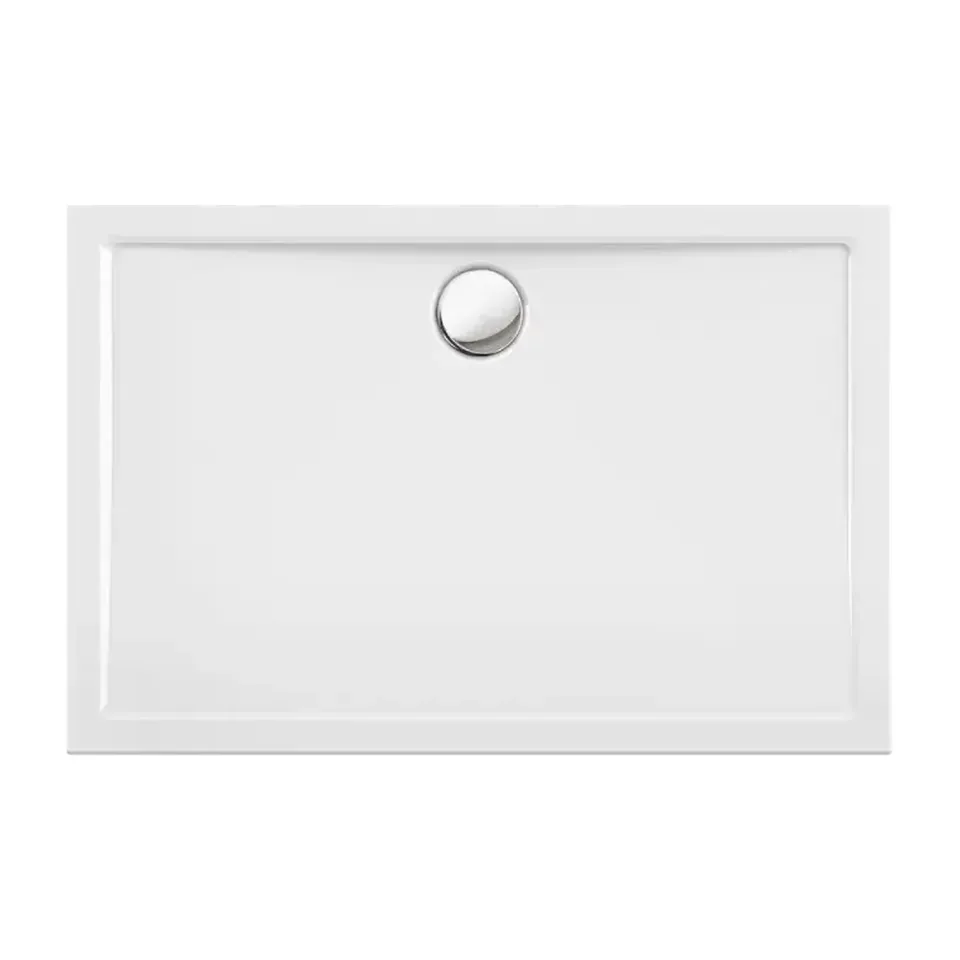 Tuš kada Aquaestil Teso bela 120x80 cm sa oblogom